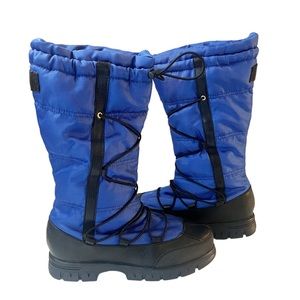 Lauren Ralph Lauren Royal Blue/Black Quinly Boots Size 6.5B